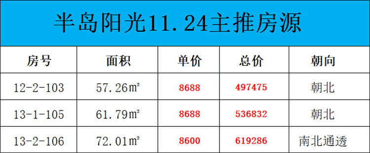 临高临高半岛阳光特价房